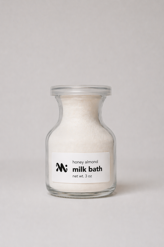 honey almond milk bath